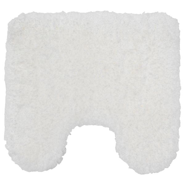 Коврик в туалет АЛЬМТЬЕРН, белый (55x60 см) - фото 1