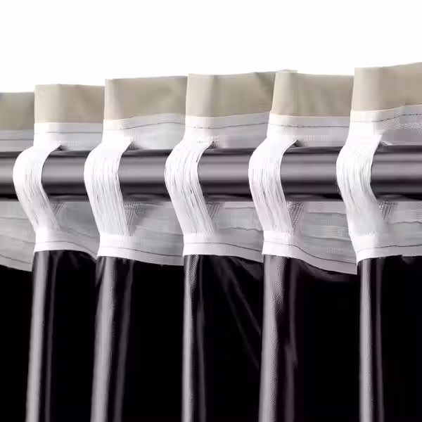 BENGTA Блокирующая свет гардина, 1 шт. - бежевый/с лентой 210x300 см - схема-чертеж с размерами