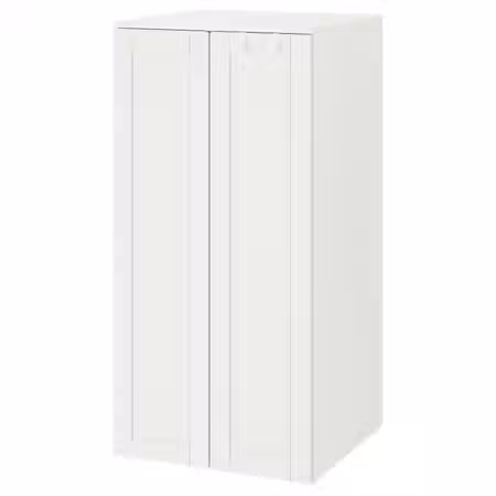 SMÅSTAD / PLATSA Гардероб - белый белый/с рамой 60x57x123 см