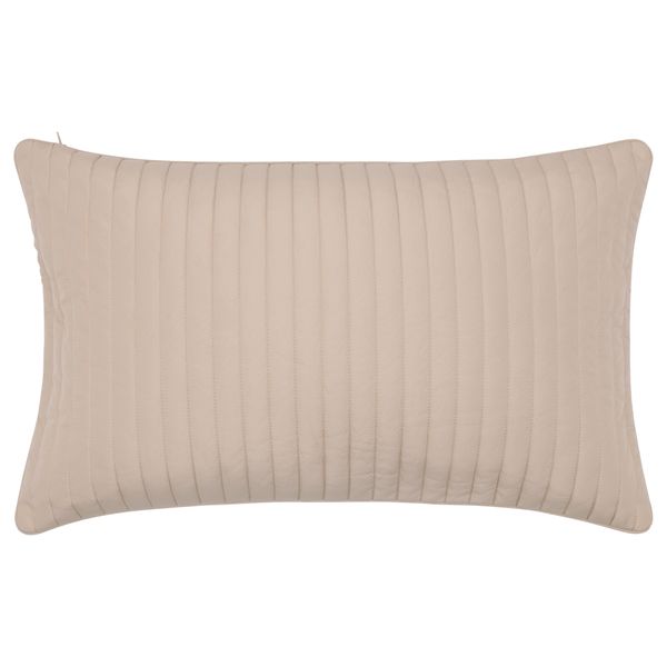 Чехол на подушку КАРИТ, бежевый (40x65 см) - фото 1