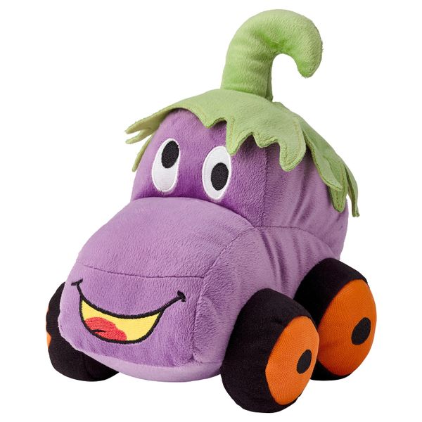 Мягкая игрушка, баклажан-машинка IKEA SAGOSKATT САГОСКАТТ 404.916.33 - фото 1