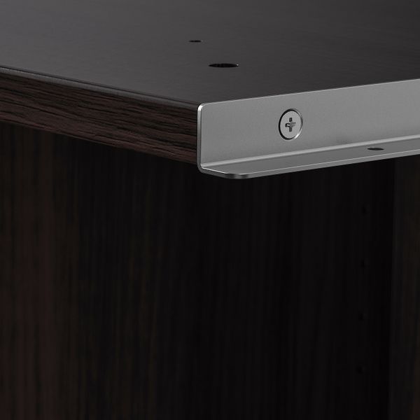 Дополнительный угловой модуль для/гардероба/4 полки, черно-коричневый 53x58x236 см IKEA PAX ПАКС 803.469.55 - фото 3