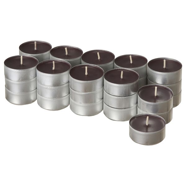 Свеча греющая ароматическая, Перец/черный IKEA SINNLIG СИНЛИГ 804.939.08 - фото 1