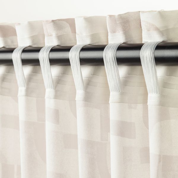 Гардины, 1 пара, белый/бежевый, 145x300 см IKEA ВИНТЕРЖАСМИН 904.502.58 - фото 3
