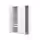 PAX / VIKANES Гардероб, комбинация - белый/белый 150x60x236 см
