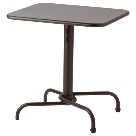 Садовый стол ТУНХОЛЬМЕН, темно-коричневый (58x69 см)