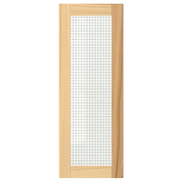 Стеклянная дверь, естественный ясень 30x80 см IKEA TORHAMN ТОРХЭМН 303.673.42 - фото 1