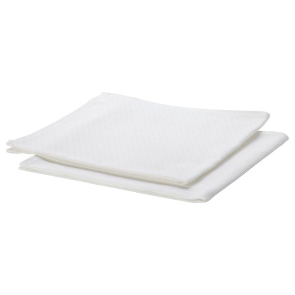 Салфетка, белый 45x45 см IKEA ADRINE АДРИНЕ 202.302.36 - фото 1