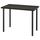 Письменный стол, черно-коричневый 100x60 см IKEA LINNMON ЛИННМОН / ADILS АДИЛЬС 694.163.70