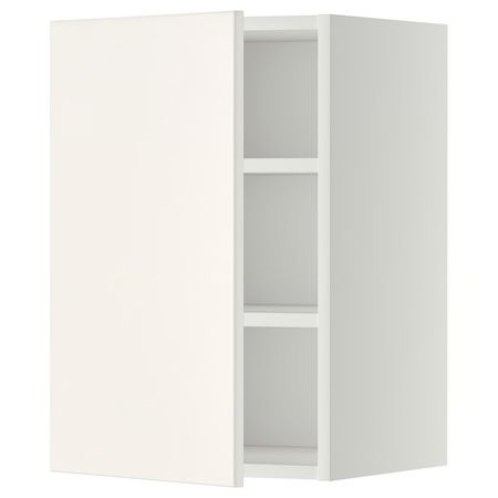 METOD Навесной шкаф с полками - белый/Veddinge белый 40x60 см
