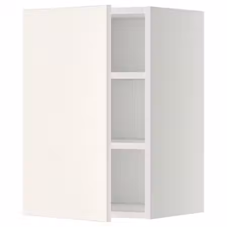 METOD Навесной шкаф с полками - белый/Veddinge белый 40x60 см
