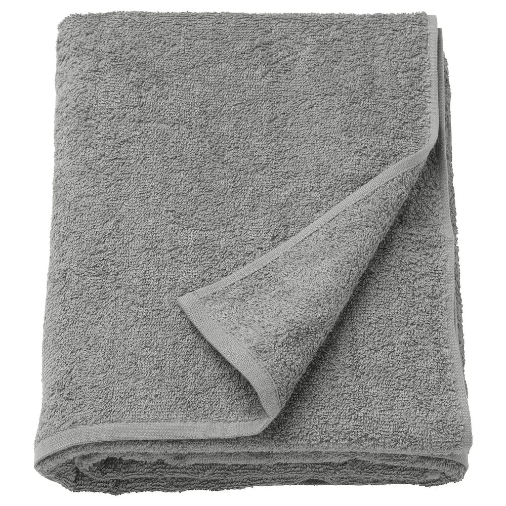 Простыня банная, классический серый, 100x150 см IKEA ГЭРЕН 503.645.78 - фото 1