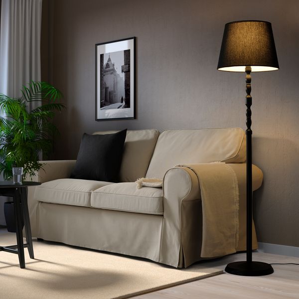 Светильник напольный, 150 см, черный ясень, черный IKEA KINNAHULT КИННАГУЛЬТ 704.884.03 - фото 5