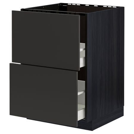 Напольный шкаф под мойку + 2 фасада, 2 ящик IKEA METOD МЕТОД, MAXIMERA МАКСИМЕРА 794.978.32