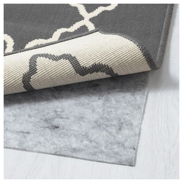 Ковер, короткий ворс ХОВСЛУНД, темно-серый (160x230 см) - фото 3
