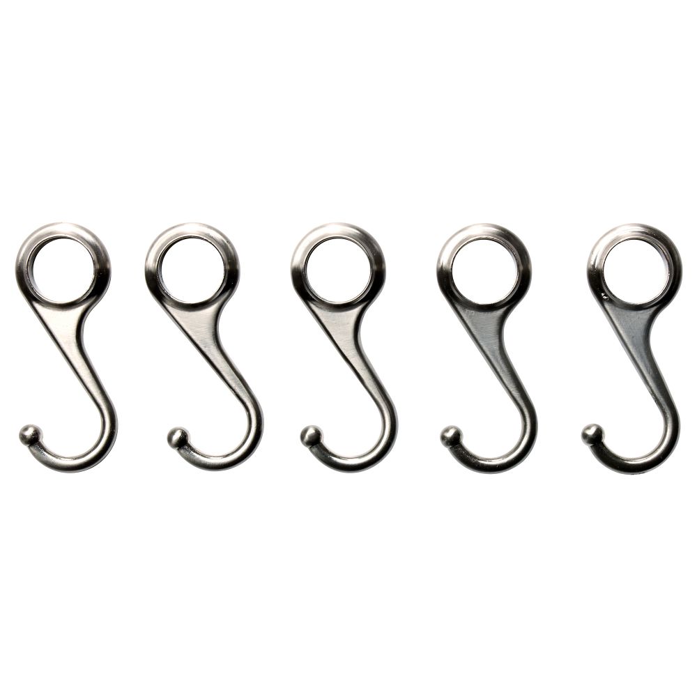 Крючок ФИНТОРП, никелированный (7 см) - фото 1