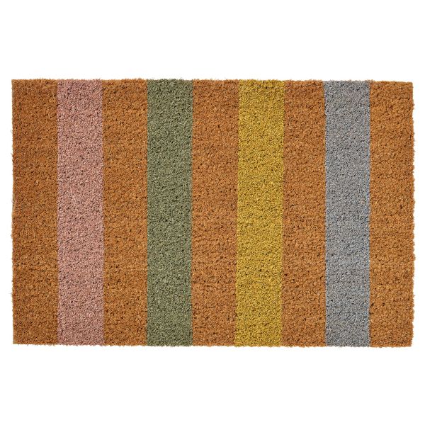 Придверный коврик для дома, неокрашенный/полоска 40x60 см IKEA SÖLLESTED СЁЛЛЕСТЕД 705.140.82 - фото 1
