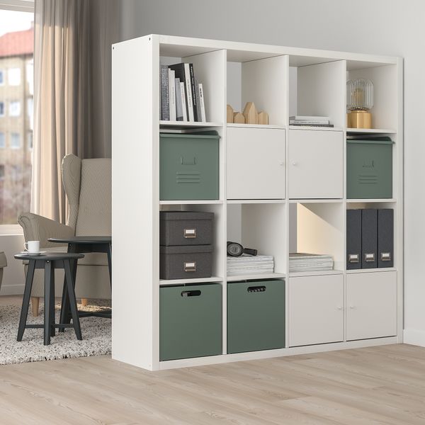 Контейнер, 32x35x32 см, серо-зеленый/металлический IKEA REJSA 604.577.89 - фото 4