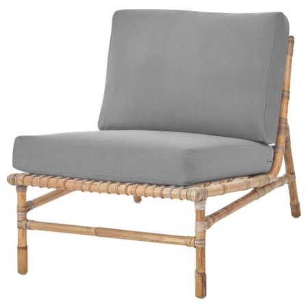 Секция модульного садового дивана, коричневый, Frösön, Duvholmen темно-серый IKEA TVARÖ 695.800.30