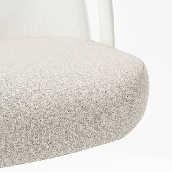 Вращающееся легкое кресло, Гуннаред бежевый, белый IKEA JÄRVFJÄLLET ЭРВФЬЕЛЛЕТ 693.047.06 - фото 5