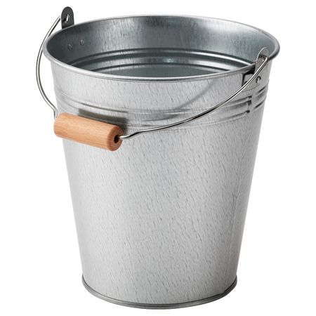 Ведро/горшок, для дома, улицы/оцинковка 2.5 л IKEA SOCKER СОККЕР 004.643.87