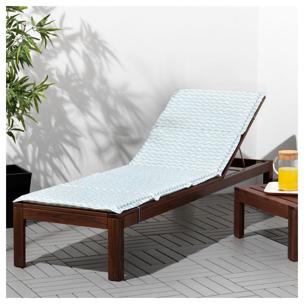 Подстилка на шезлонг НЭСТОН, голубой (190x60 см) - фото 2