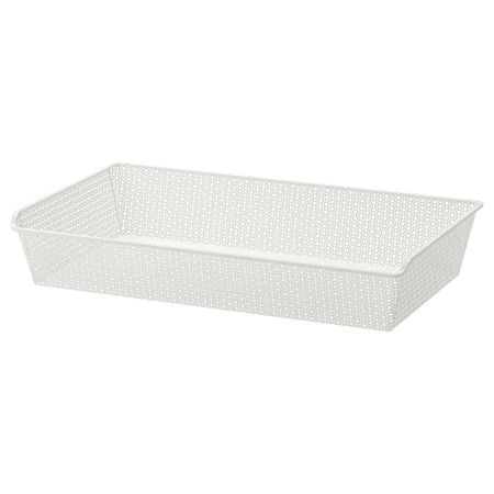 Металлическая корзина, с рисунком, белый, 100x58 см IKEA KOMPLEMENT КОМПЛИМЕНТ 602.573.23