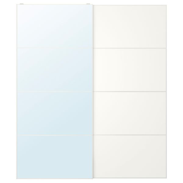 Пара раздвижных дверей IKEA MEHAMN МЕХАМН, AULI АУЛИ 294.379.73 - фото 2