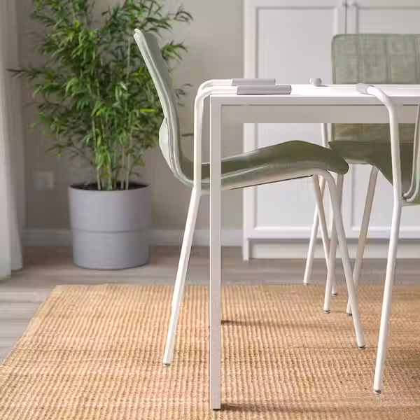 LÄKTARE Конференц-стул - светло-зеленый/белый - фото 7