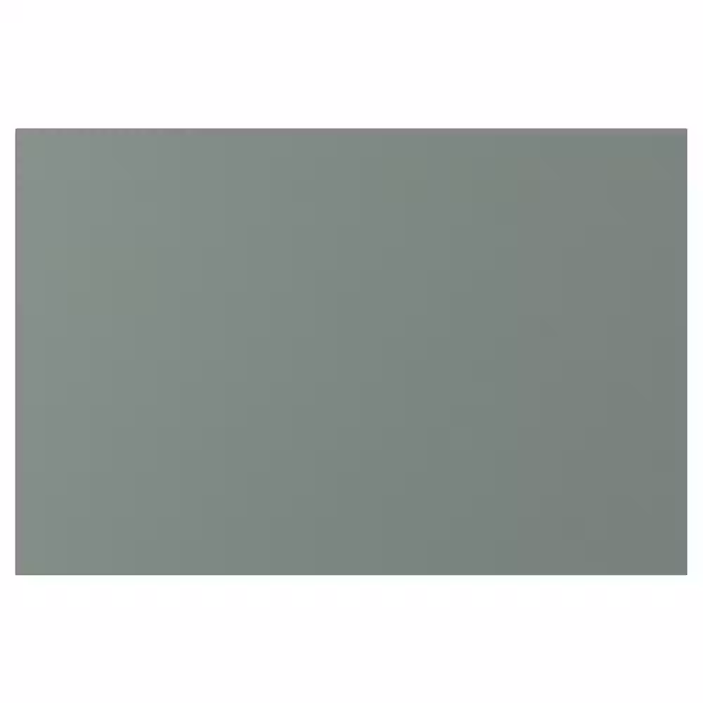 NICKEBO Фронтальная панель ящика - матовая поверхность серо-зеленый 60x40 см - фото 1