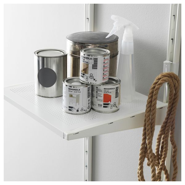 Полка АЛЬГОТ, металлический белый - фото 2