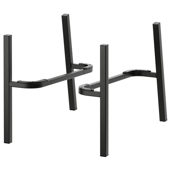 Каркас с ножками, черный IKEA KOARP 203.471.61 - схема-чертеж с размерами