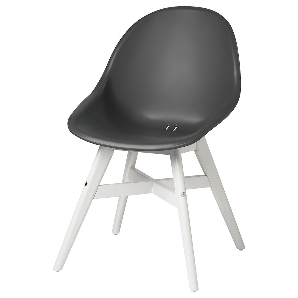 Стул для/дома/сада, серый-белый IKEA FANBYN ФАНБЮН 493.169.27 - фото 1