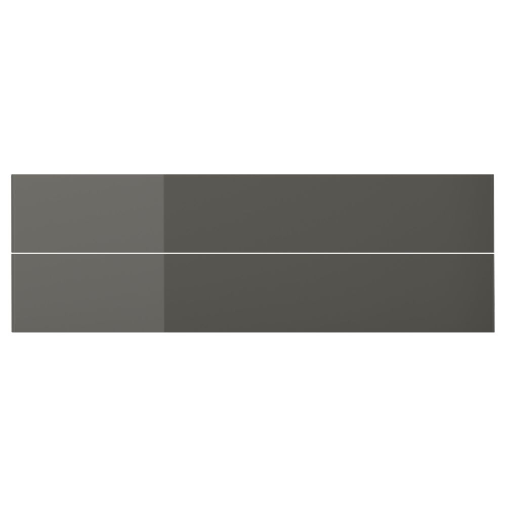 Фронтальная панель ящика РИНГУЛЬТ, глянцевый серый - фото 1