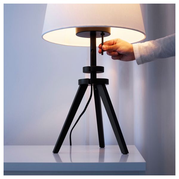 Основание настольной лампы ЛАУТЕРС, коричневый (45 см) - фото 4