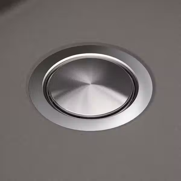 KILSVIKEN Одинарная врезная мойка - серо-бежевый кварцевый композит 56x46 см - фото 3