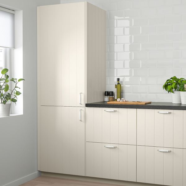 Дверь, белый с оттенком 60x200 см IKEA HITTARP ХИТАРП 403.671.67 - схема-чертеж с размерами