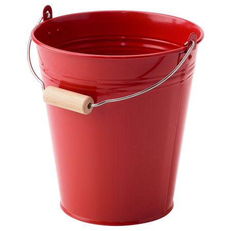 Ведро/горшок СОККЕР, д/дома/улицы, красный (2.5 л)