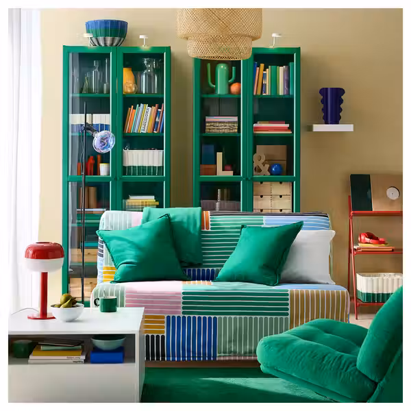 LYCKSELE MURBO 2-местный диван-кровать - Grindtorp разноцветный - фото 2