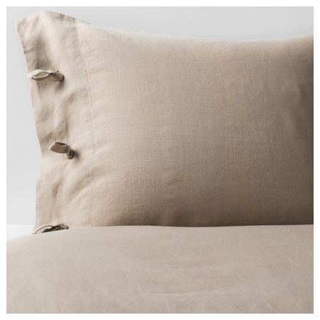 Пододеяльник и 2 наволочки ЛИНБЛУММА, естественный (200x200/50x70 см)