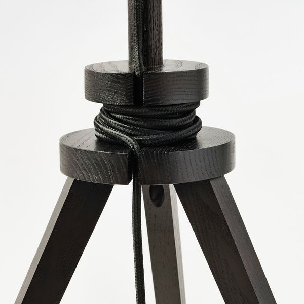 Лампа настольная, коричневый ясень/белый IKEA LAUTERS ЛАУТЕРС 604.058.23 - фото 3