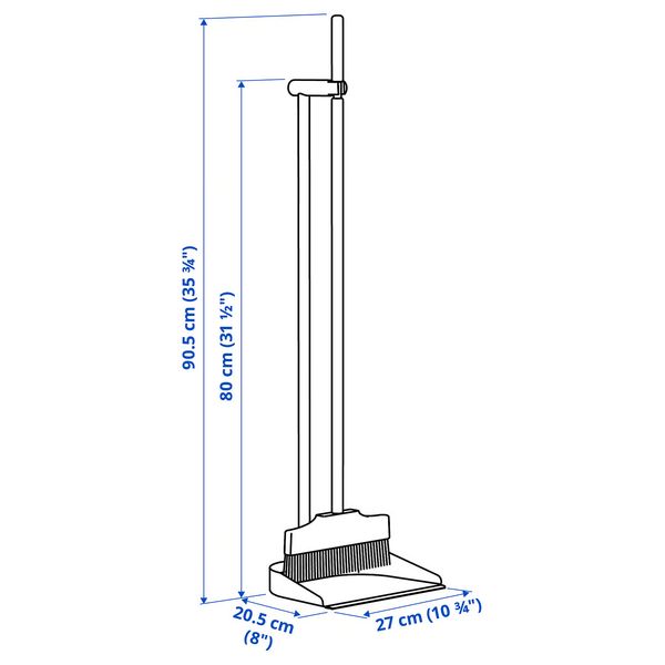 IKEA, дополнительный ракурс - схема-чертеж с размерами