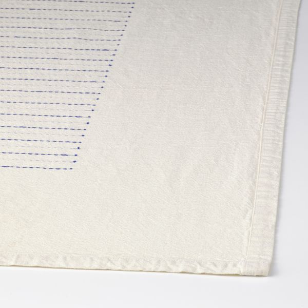 Скатерть, бежевый, синий 145x240 см IKEA SOMMARDRÖM СОММАРДРЁМ 304.905.11 - фото 3