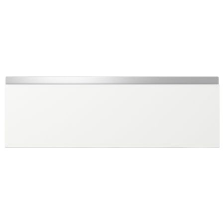 Фронтальная панель ящика НОДСТА, белый, алюминий