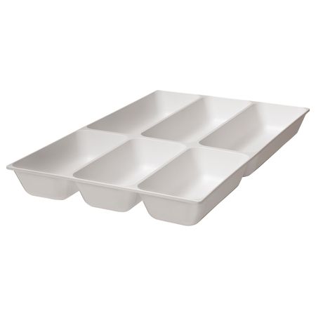Лоток для столовых приборов, белый 32x50 см IKEA VARIERA ВАРЬЕРА 203.676.39