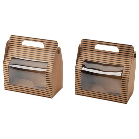 Коробка подарочная ВИНТЕР 2016, естественный, черный (15x8 см)