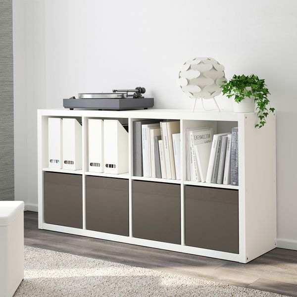 Коробка, 33x38x33 см, коричневый IKEA DRÖNA ДРЁНА 402.985.22 - схема-чертеж с размерами