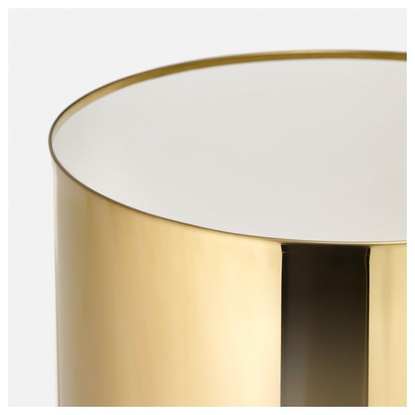 Кашпо с держателем ВИНТЕР 2018, золотой (15 см) - фото 5