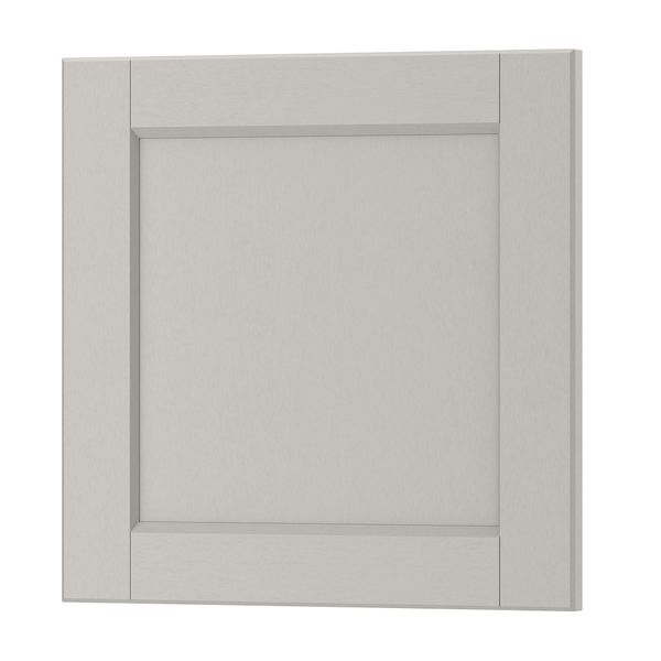 Фронтальная панель ящика ЛЕРХЮТТАН, светло-серый - схема-чертеж с размерами