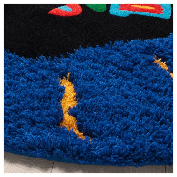 Ковер, короткий ворс ИКЕА АРТ-ИВЕНТ 2019, разноцветный (165x250 см) - фото 3